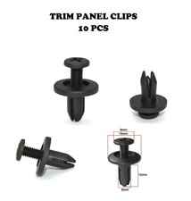 FOR JEEP PLASTIC PANEL TRIM SCREWS BUMPER CLIPS FAIRING SCREW RIVETS 6MM