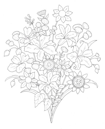 Embroidery transfer iron - on,