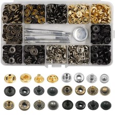 120 Sets Snap Fasteners Kit
