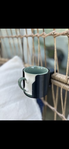 Egg chair cup holder - egg,