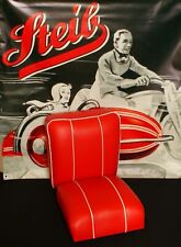 Steib TR500 Seat BW Sidecar Red