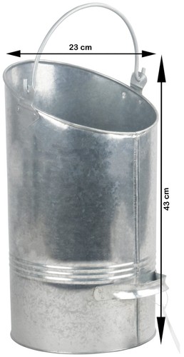 Heavy duty metal coal - coal, scuttle