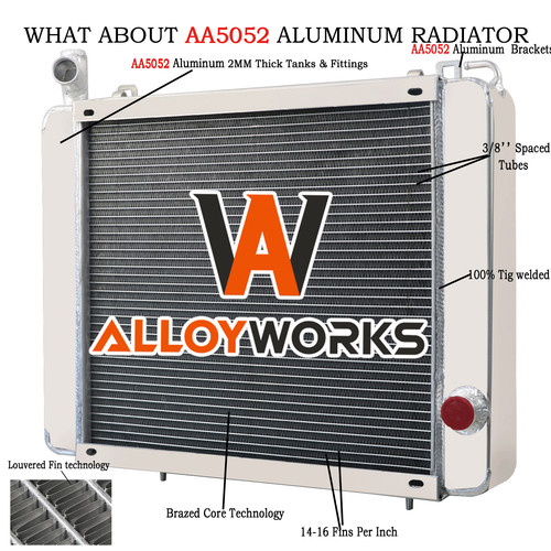 Rows radiator aluminium - 3,