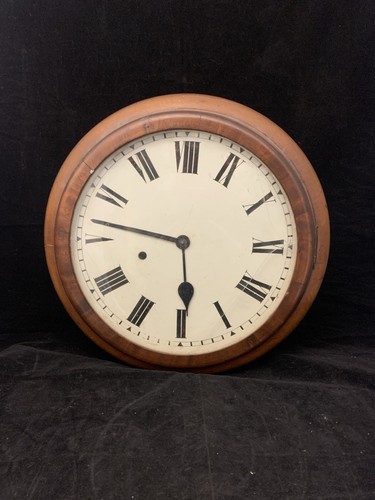 Antique victorian wall clock - victorian,