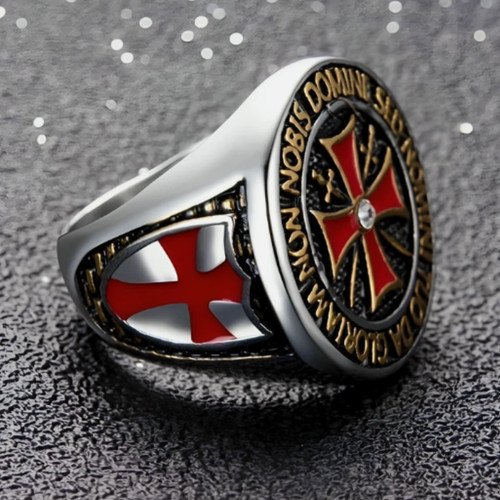 Ring gold stainless - ring, steel