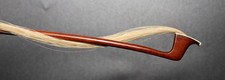 antique violin bow stamped