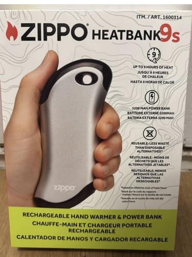 Zippo heatbank rechargeable - zippo,