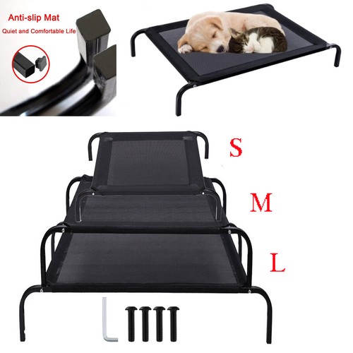 Elevated dog bed metal frame - bed,