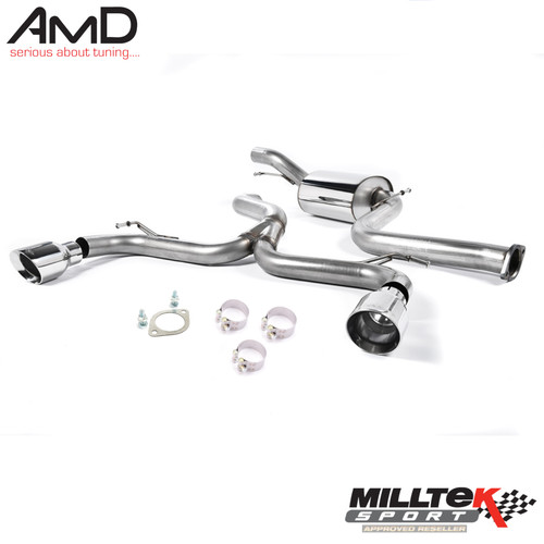Milltek focus st225 - st225, 3"