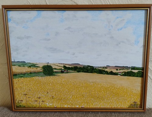 Vintage naive amateur oil - naive,