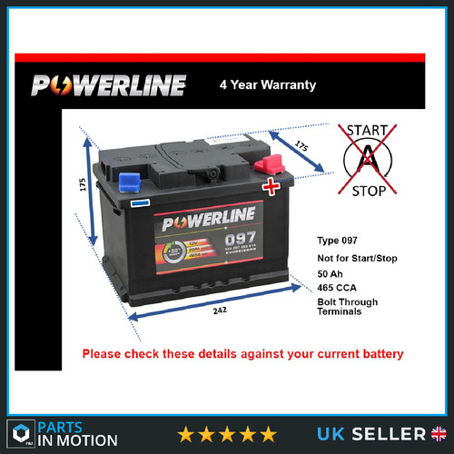 Battery fits ford granada mk3 - fits,