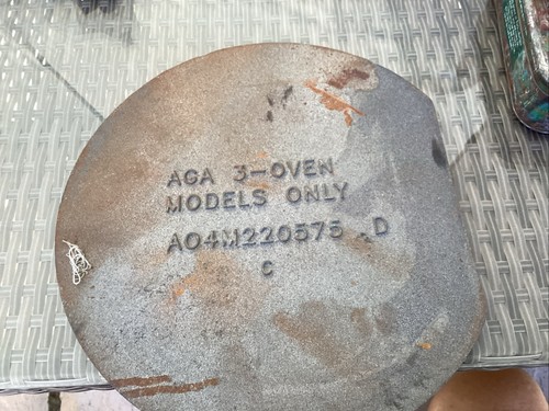 Aga gas oven baffle - oven,