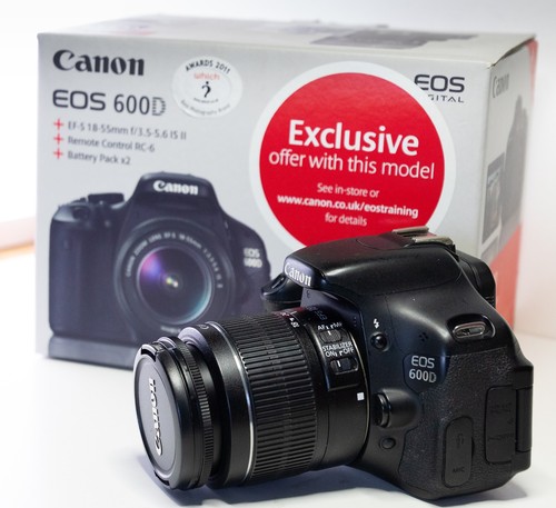Canon eos 600d dslr - camera, +
