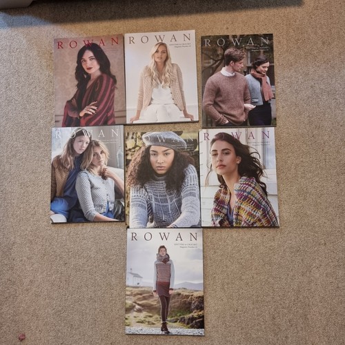Rowan knitting magazines nos - rowan,