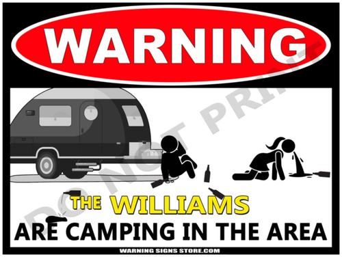 Personalized camping sign the - camping,