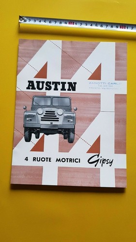 Austin gipsy 4wd 1961 original - austin,