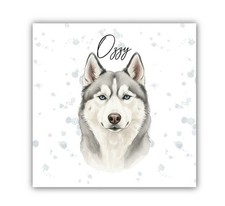 Husky Personalised Fridge