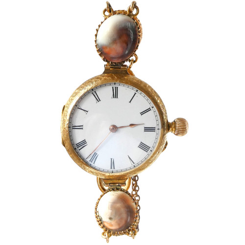 Antique 18ct gold - antique, pocket