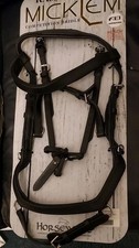 Micklem Rambo Competition  Bridle Black ,Pony .New old stock