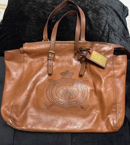Ralph lauren leather handbag - ralph,