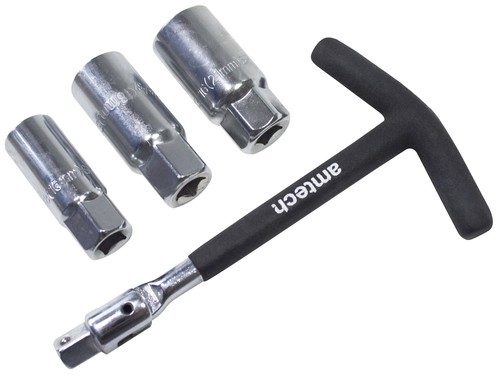 Spark plug spanner - 4pc, 21mm
