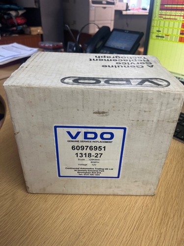 New 12v vdo analog tachograph - vdo,