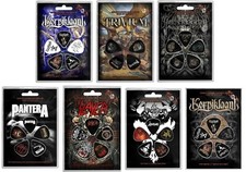 official PLECTRUM SET - KORPIKLAANI trivium MESHUGGAH pantera SLAYER venom