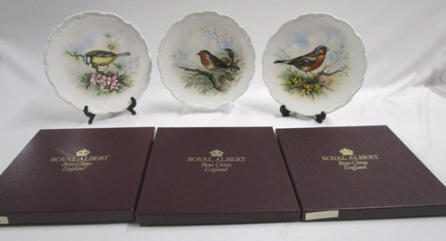 Royal albert plates - albert, woodland