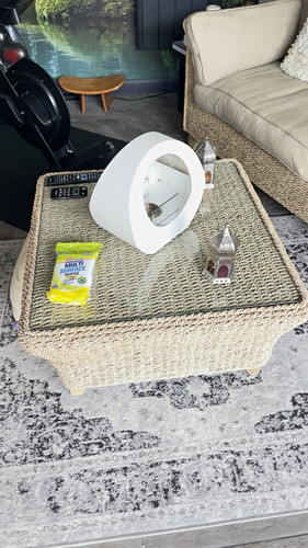 Beige seater fabric sofa - 2,