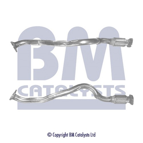 Front left exhaust pipe - left, fit