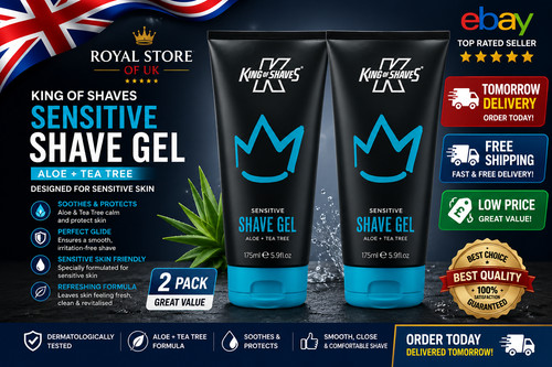 King shaves sensitive - king, of