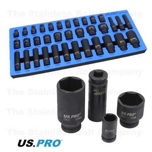 Pro drive 35pc impact - us, 1/2"