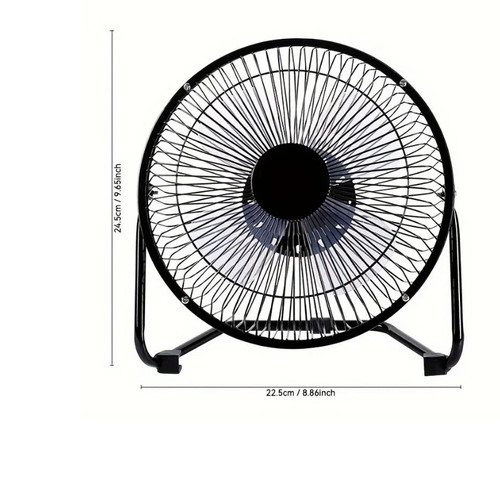 Metal floor fan high - metal,