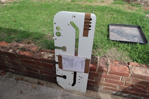 Kitchen worktop jig used - worktop,