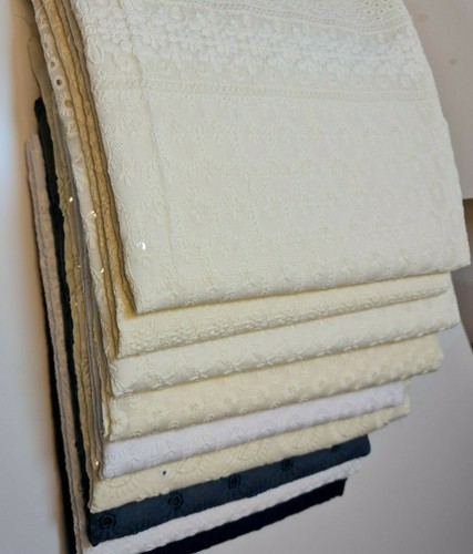 Cotton lawn broderie anglaise - lawn,