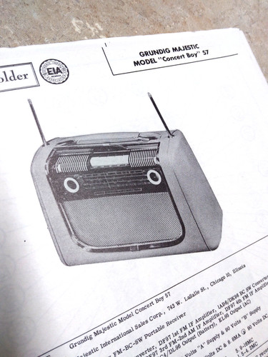 Grundig majestic concert boy - majestic,