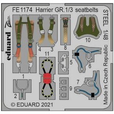 Eduard FE1174 Harrier GR.1/3