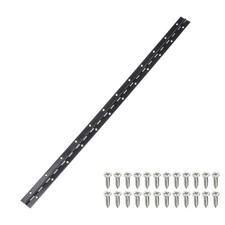 Stainless Steel Piano Hinge 24 Inch x 1.2 Inch Continuous Hinge Black