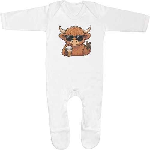 Cool highland cow - 'cool, baby