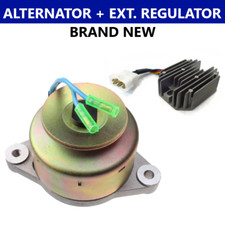 BRAND NEW 12V 14 AMP ALTERNATOR WITH RECTIFIER REGULATOR ASSY FOR KUBOTA