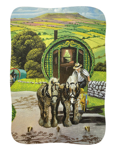 Romany gypsy caravan key - gypsy,