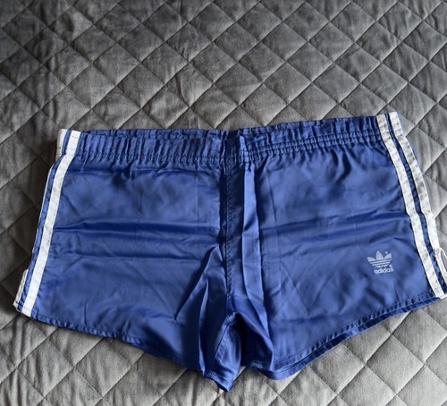 Vintage adidas 80s shorts blue - vintage,