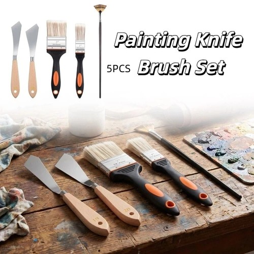 5pcs painting knives brush - 5pcs,