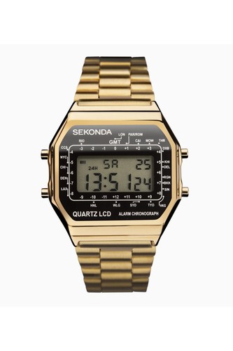 Sekonda gents gold tone - sekonda, gold-tone