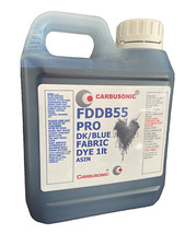 Liquid Fabric Dye Dark Blue, Clothes, Denim, Handbags, Spray, Dip, Batik 1 LT