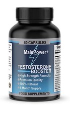 Male Power+ Plus Testosterone Booster | Men Max Strength Muscle Growth Anabolic