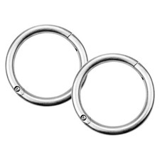  2pcs Bull Nose Ring: Durable