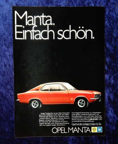 Opel manta original - a,