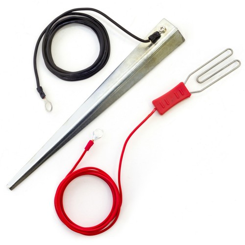 Earth stake and - stake,