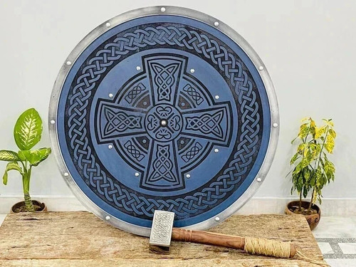 Medieval viking shield - viking,